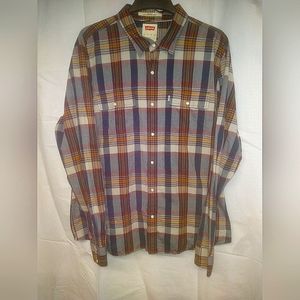 Mens Levi's XXL long sleeve button down shirt